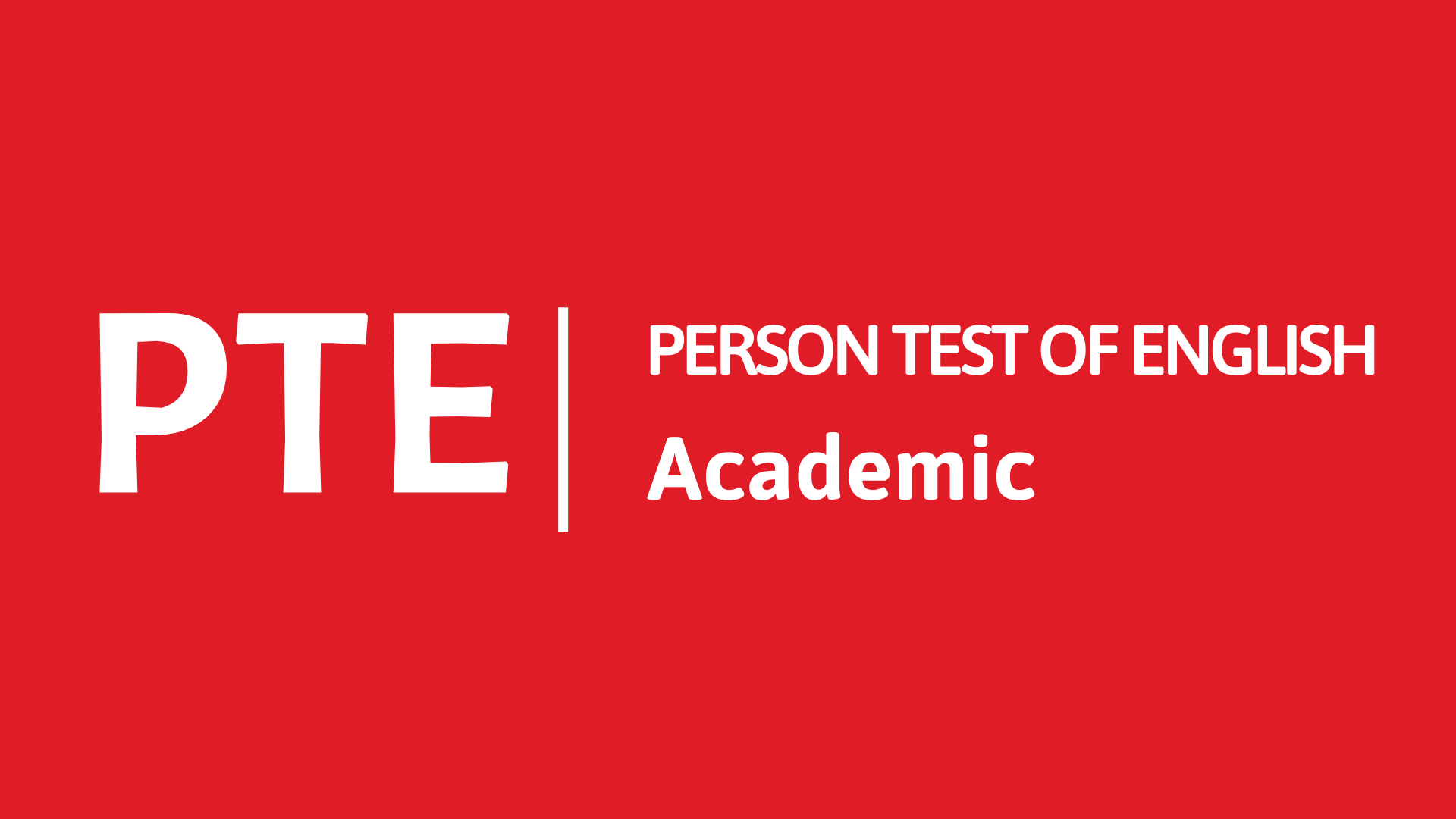 Kỳ thi PTE Academic