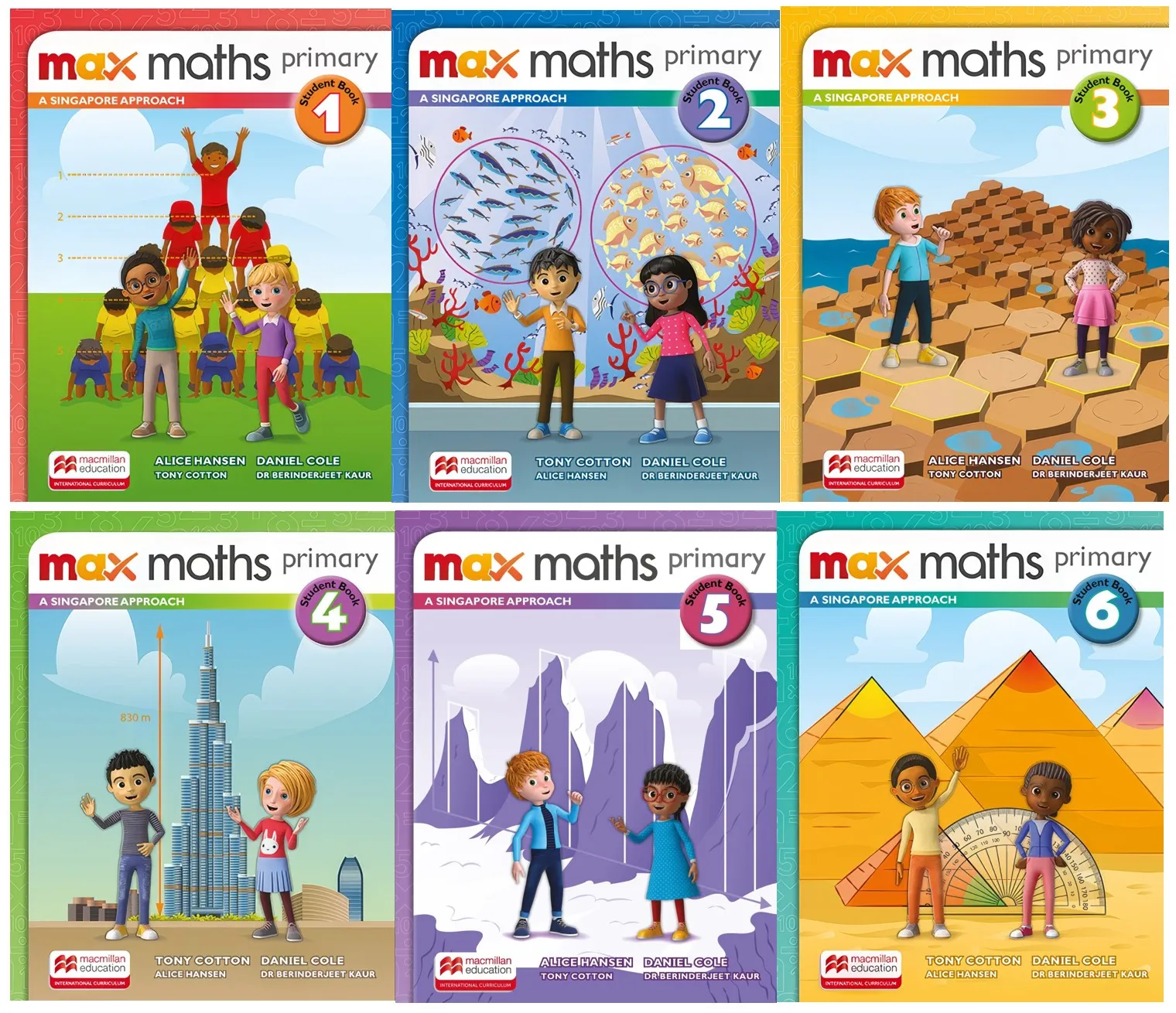Bộ sách Max Maths Primary – A singapore Approach Bộ sách Max Maths Primary – A singapore Approach